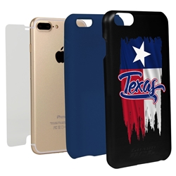
Guard Dog Texas Torn State Flag Hybrid Phone Case for iPhone 7 Plus / 8 Plus
