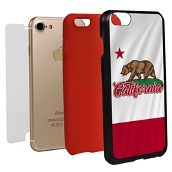 
Guard Dog California State Flag Hybrid Phone Case for iPhone 7/8/SE