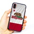 Guard Dog California State Flag Hybrid Phone Case for iPhone X / Xs
