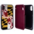 Guard Dog Maryland State Flag Hybrid Phone Case for iPhone X / Xs
