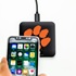 Clemson Tigers QuikCharge Wireless Charger - Qi Certified
