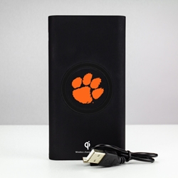 
Clemson Tigers 8000WX Wireless Mobile Charger - Qi Certified