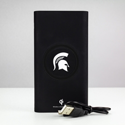 
Michigan State Spartans 8000WX Wireless Mobile Charger - Qi Certified