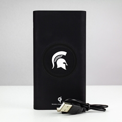 
Michigan State Spartans 8000WX Wireless Mobile Charger - Qi Certified