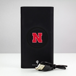 
Nebraska Cornhuskers 8000WX Wireless Mobile Charger - Qi Certified