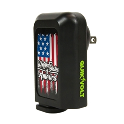 
American Flag Collection WP-210 2 in 1 Car/Wall Charger Combo