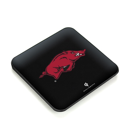 Arkansas Razorbacks QuikCharge Wireless Charger - Qi Certified
