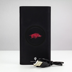 
Arkansas Razorbacks 8000WX Wireless Mobile Charger - Qi Certified