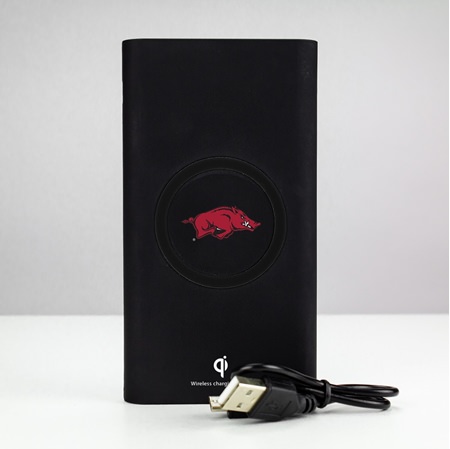 Arkansas Razorbacks 8000WX Wireless Mobile Charger - Qi Certified
