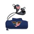 American Flag Collection HX-200 Bluetooth Earbuds Clamshell with BudBag
