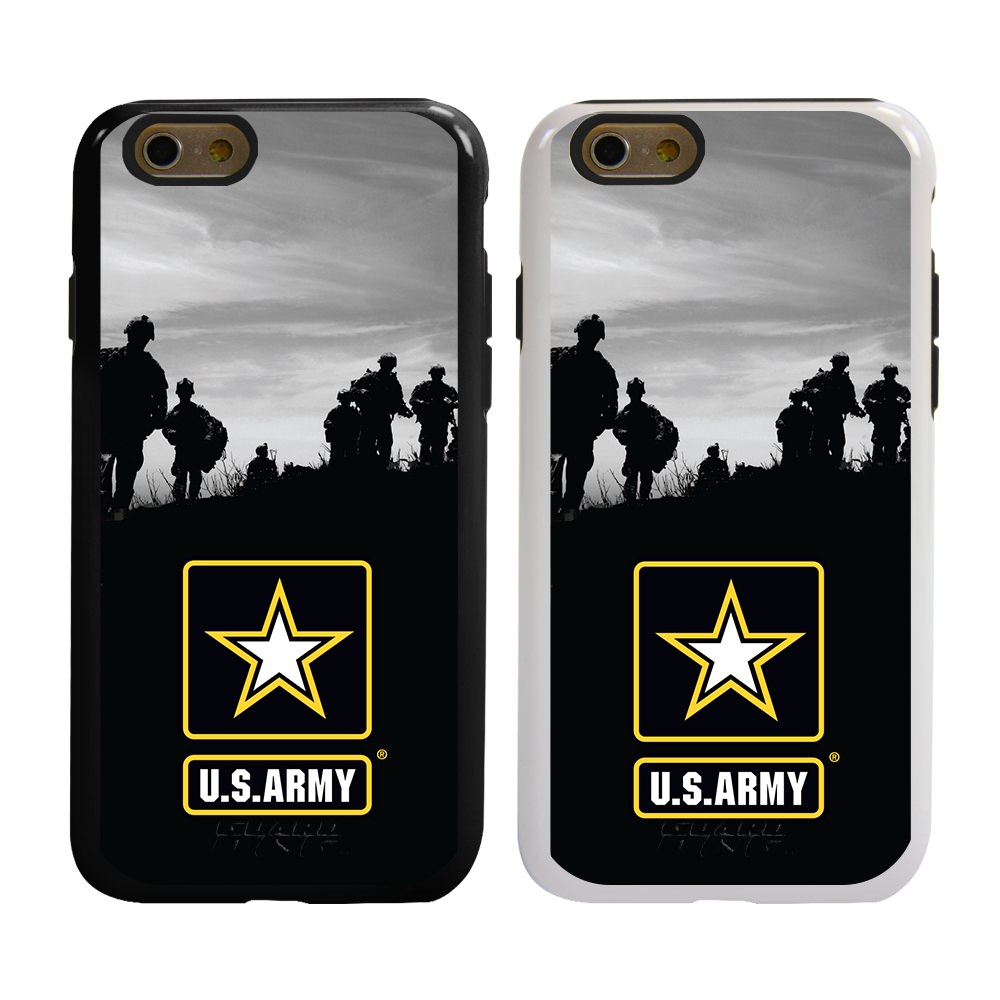 US Army Hybrid Case for iPhone 6/6s with Guard Glass Screen Protector