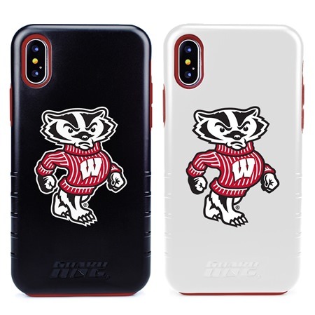 Guard Dog Wisconsin Badgers Hybrid Phone Case for iPhone XS Max 
