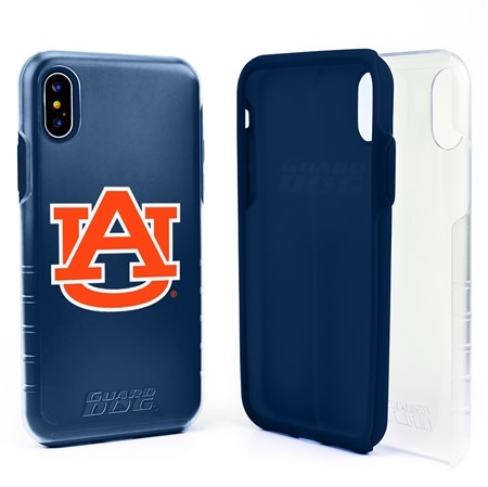 Guard Dog Auburn Tigers Clear Hybrid Phone Case for iPhone XS Max 
