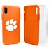 Guard Dog Clemson Tigers Clear Hybrid Phone Case for iPhone XS Max 
