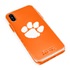 Guard Dog Clemson Tigers Clear Hybrid Phone Case for iPhone XS Max 
