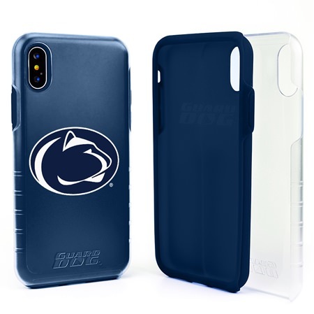 Guard Dog Penn State Nittany Lions Clear Hybrid Phone Case for iPhone XS Max 

