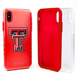 
Guard Dog Texas Tech Red Raiders Clear Hybrid Phone Case for iPhone XS Max 