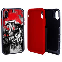 
Guard Dog Texas Tech Red Raiders PD Spirit Hybrid Phone Case for iPhone XS Max 