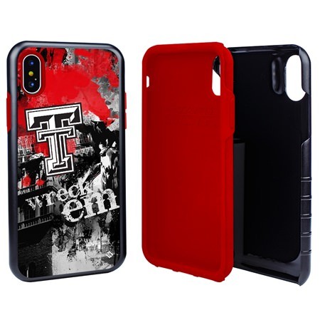 Guard Dog Texas Tech Red Raiders PD Spirit Hybrid Phone Case for iPhone XS Max 
