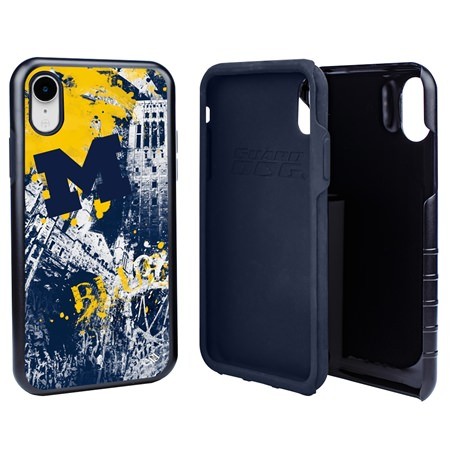Guard Dog Michigan Wolverines PD Spirit Hybrid Phone Case for iPhone XR 
