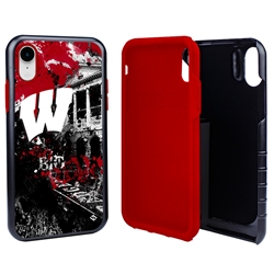 
Guard Dog Wisconsin Badgers PD Spirit Hybrid Phone Case for iPhone XR 