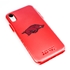 Guard Dog Arkansas Razorbacks Clear Hybrid Phone Case for iPhone XR 
