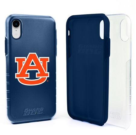 Guard Dog Auburn Tigers Clear Hybrid Phone Case for iPhone XR 
