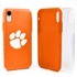Guard Dog Clemson Tigers Clear Hybrid Phone Case for iPhone XR 
