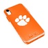 Guard Dog Clemson Tigers Clear Hybrid Phone Case for iPhone XR 
