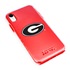 Guard Dog Georgia Bulldogs Clear Hybrid Phone Case for iPhone XR 
