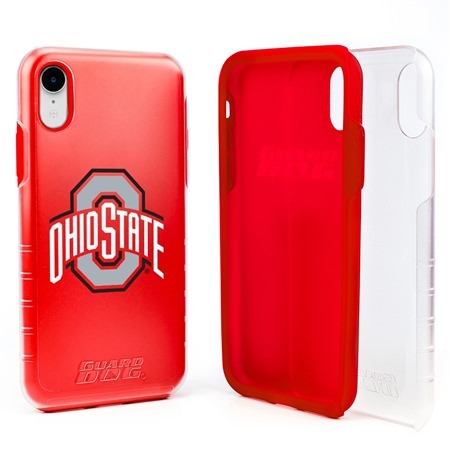 Guard Dog Ohio State Buckeyes Clear Hybrid Phone Case for iPhone XR 
