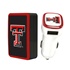 Texas Tech Red Raiders Wall Charger / Car Charger Pack
