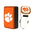 Clemson Tigers Wall Charger / Car Charger Pack
