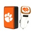 Clemson Tigers Wall Charger / Car Charger Pack
