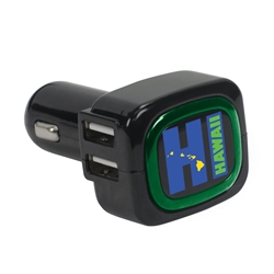 
Hawaii HI 4-Port USB Car Charger