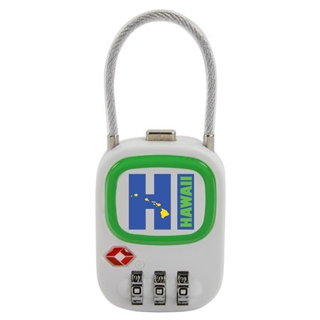 Hawaii HI TSA Combination Lock
