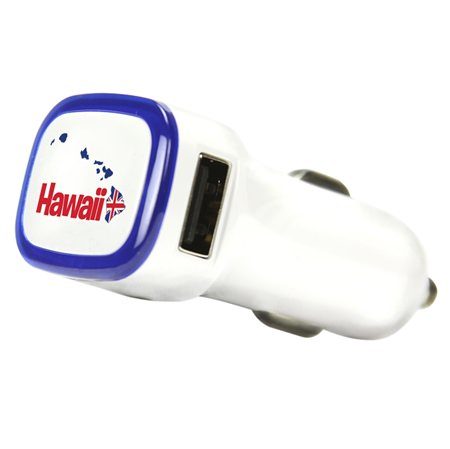 Hawaii Islands 2-Port USB Car Charger
