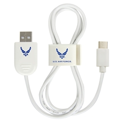 
US Air Force USB-C Cable with QuikClip