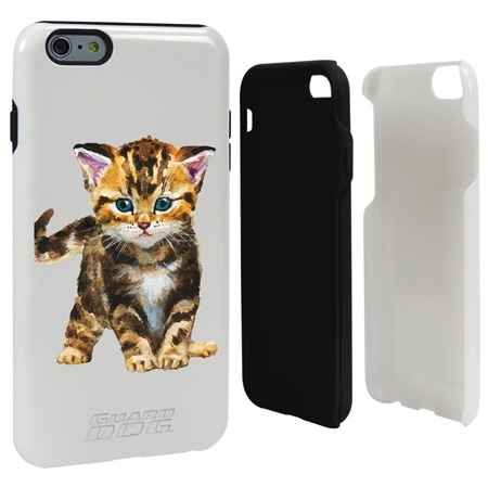 Guard Dog Here Kitty Kitty Hybrid Phone Case for iPhone 6 Plus / 6s Plus 
