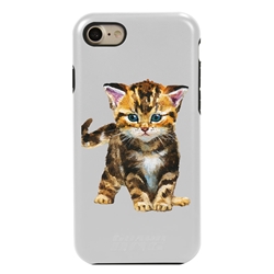 
Guard Dog Here Kitty Kitty Hybrid Phone Case for iPhone 7/8/SE 