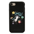 Guard Dog Space Cat Hybrid Phone Case for iPhone 7/8/SE 
