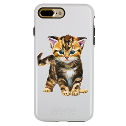 
Guard Dog Here Kitty Kitty Hybrid Phone Case for iPhone 7 Plus / 8 Plus 