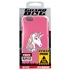 Guard Dog Rainbow Unicorn Hybrid Phone Case for iPhone 6 Plus / 6s Plus , Clear with Pink Silicone
