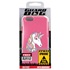 Guard Dog Rainbow Unicorn Hybrid Phone Case for iPhone 6 Plus / 6s Plus , Clear with Pink Silicone
