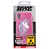 Guard Dog Little Princess Unicorn Hybrid Phone Case for iPhone XR , Clear with Pink Silicone
