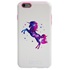 Guard Dog Unicorn Stallion Hybrid Phone Case for iPhone 6 Plus / 6s Plus , White with Pink Silicone
