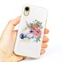Guard Dog Starry Eye Unicorn Hybrid Phone Case for iPhone XR , White with Yellow Silicone
