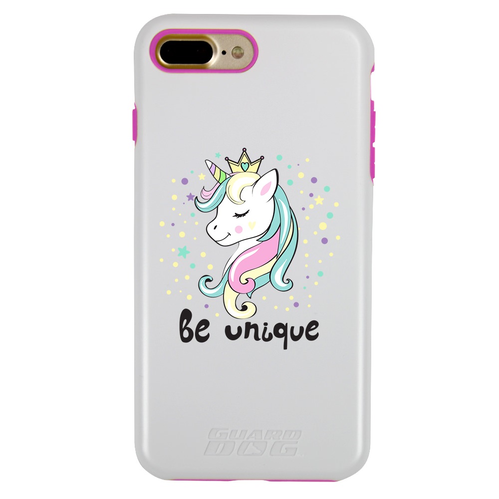 iPhone 8 Head Case Designs Unicorn Spirit Animal Illustrations Hybrid Case for iPhone 7