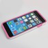 Guard Dog Flower Girl Unicorn Hybrid Phone Case for iPhone 6 Plus / 6s Plus , White with Pink Silicone

