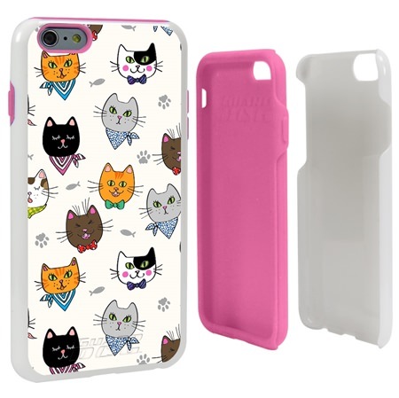 Guard Dog Bandanas and Bows Cat Hybrid Phone Case for iPhone 6 Plus / 6s Plus 
